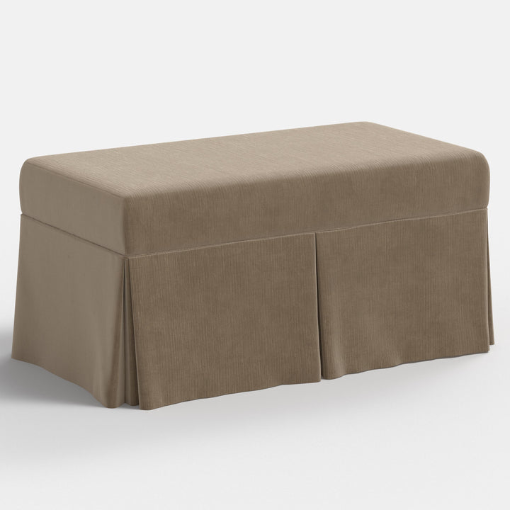 Classic Upholstered Storage Bench Seat