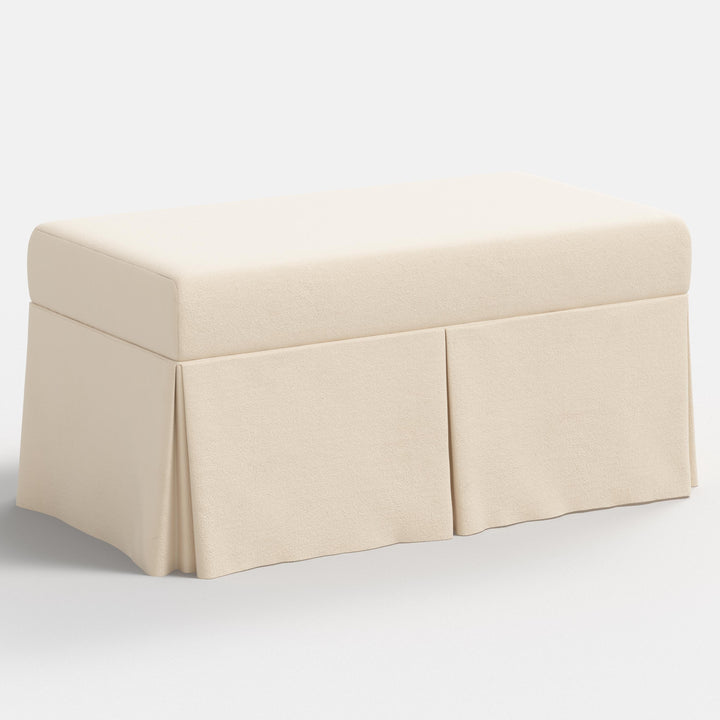 Classic Upholstered Storage Bench Seat