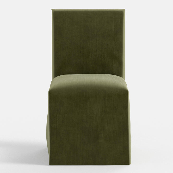 Modern Fabric Upholstered Dining Side Chair