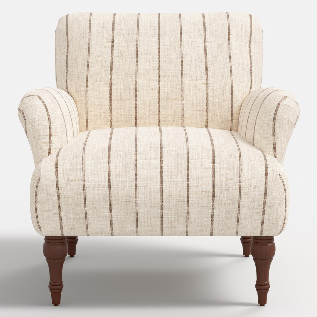 Modern Curveback Armchair