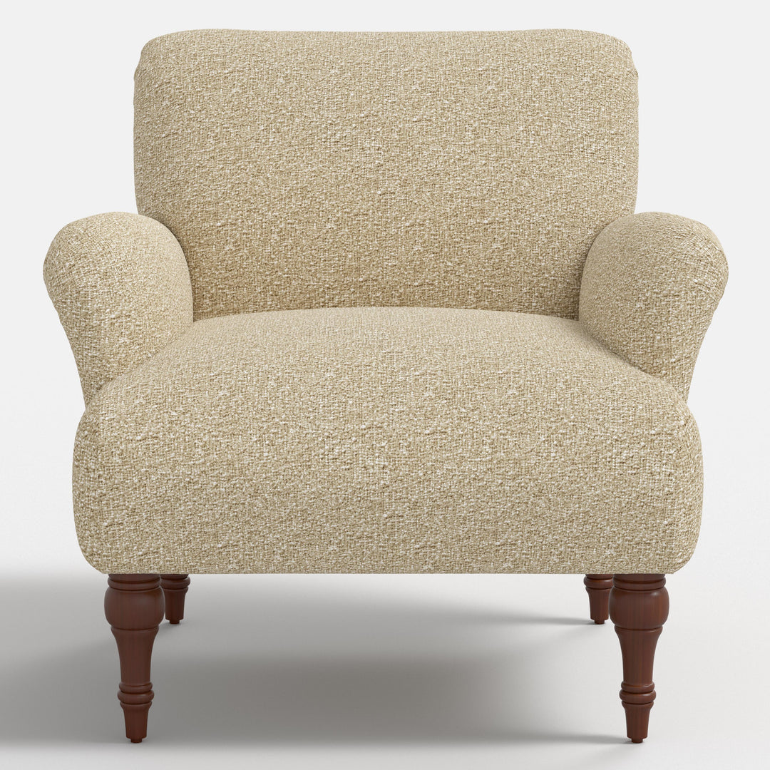 Modern Curveback Armchair