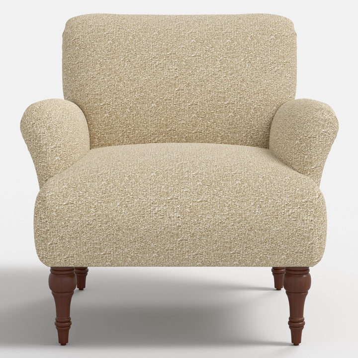 Modern Curveback Armchair
