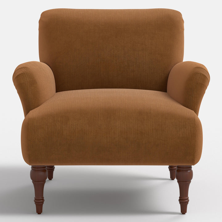 Modern Curveback Armchair