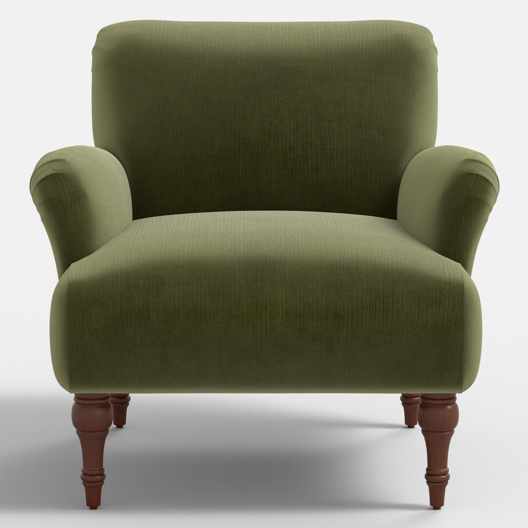Modern Curveback Armchair