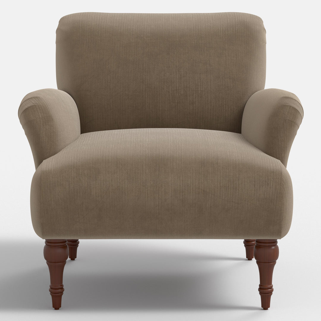 Modern Curveback Armchair