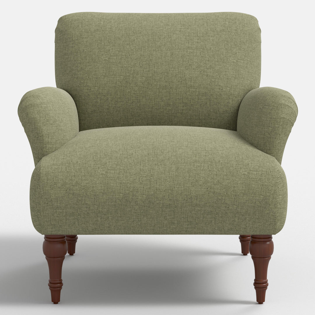 Modern Curveback Armchair