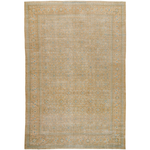 Singular Aubergine Artisanal Area Rug