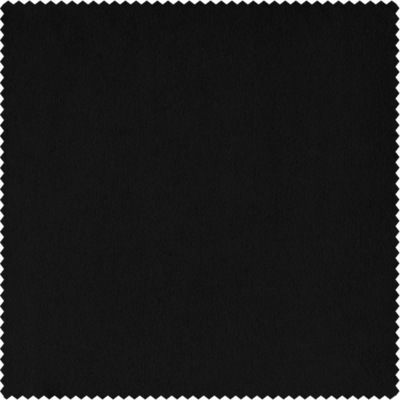 Signature Blackout Double Wide Velvet Rod Pocket Single Curtain Panel