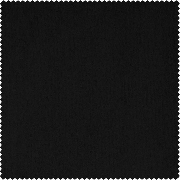 Signature Blackout Double Wide Velvet Rod Pocket Single Curtain Panel