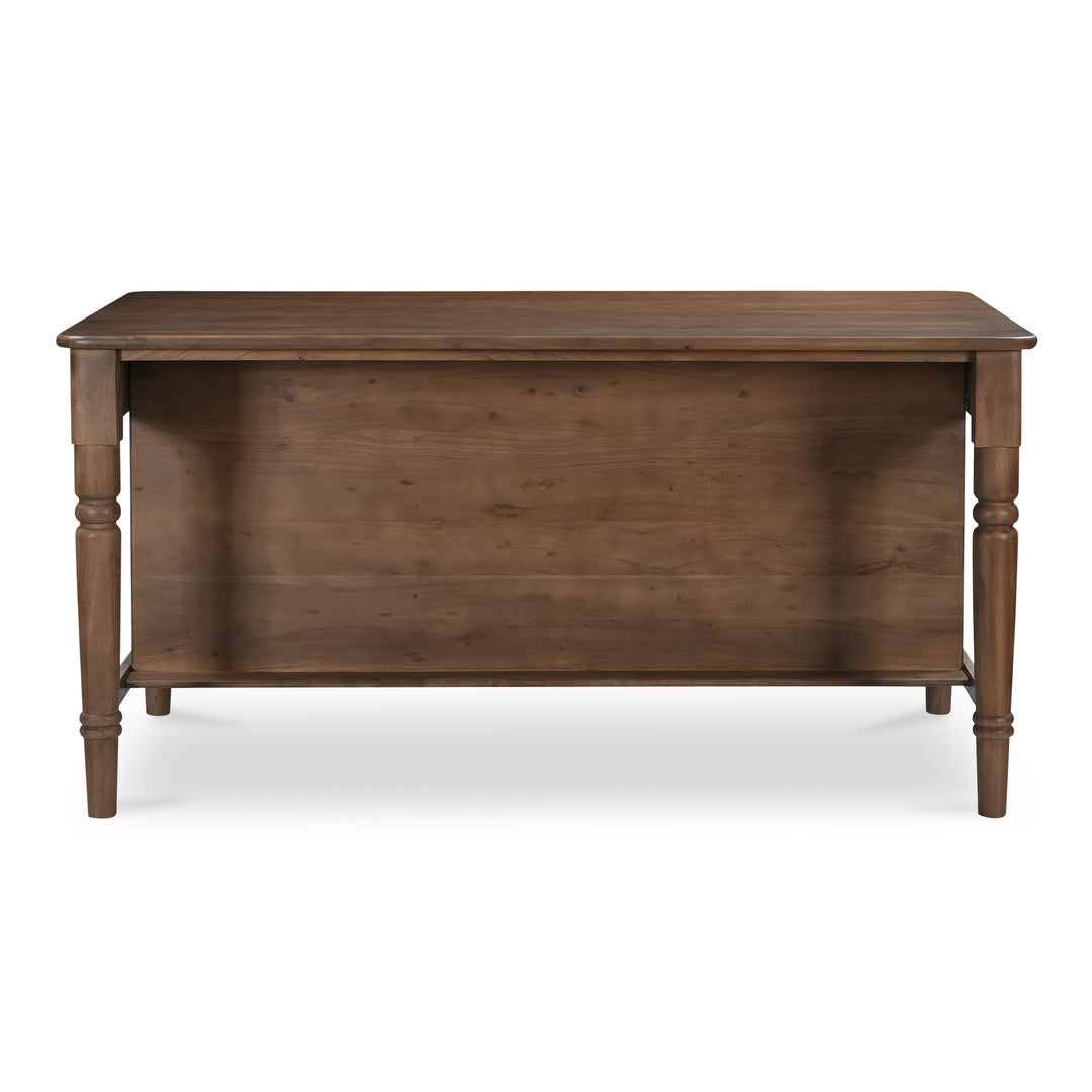 Timeless Mid-Tone Brown Kitchen Workstation
