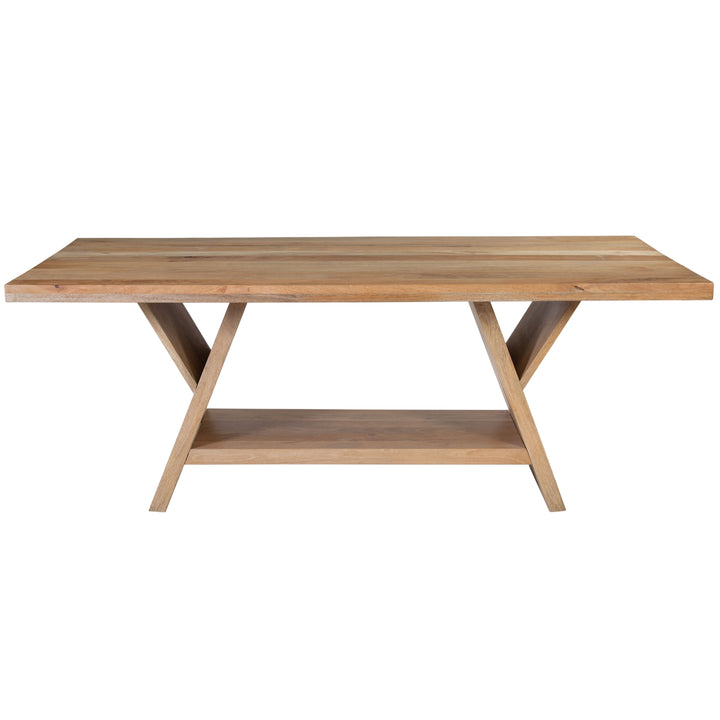 Elegant Oak Harvest Gathering Table