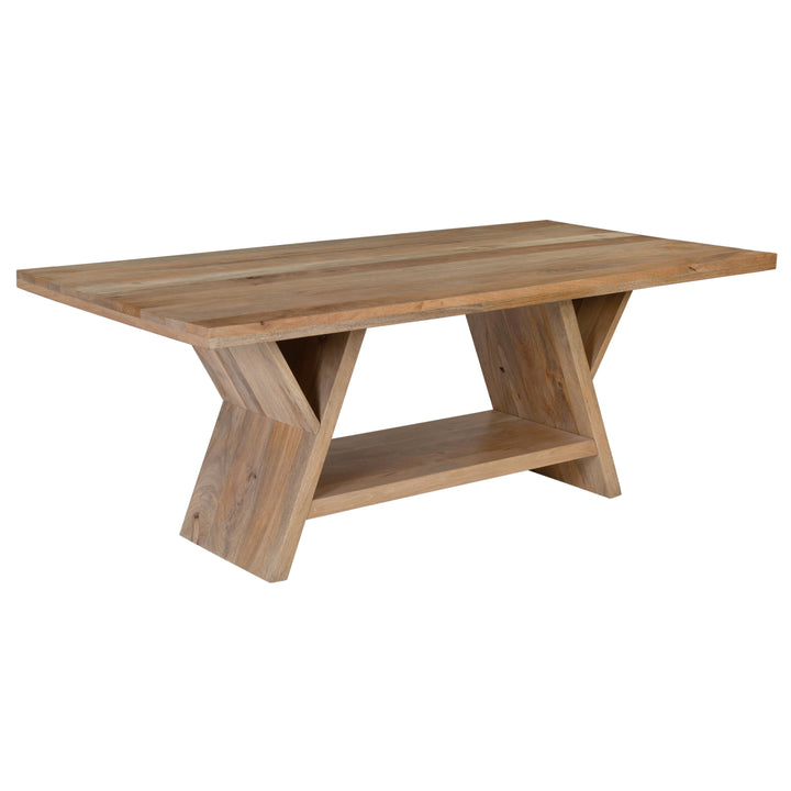 Elegant Oak Harvest Gathering Table