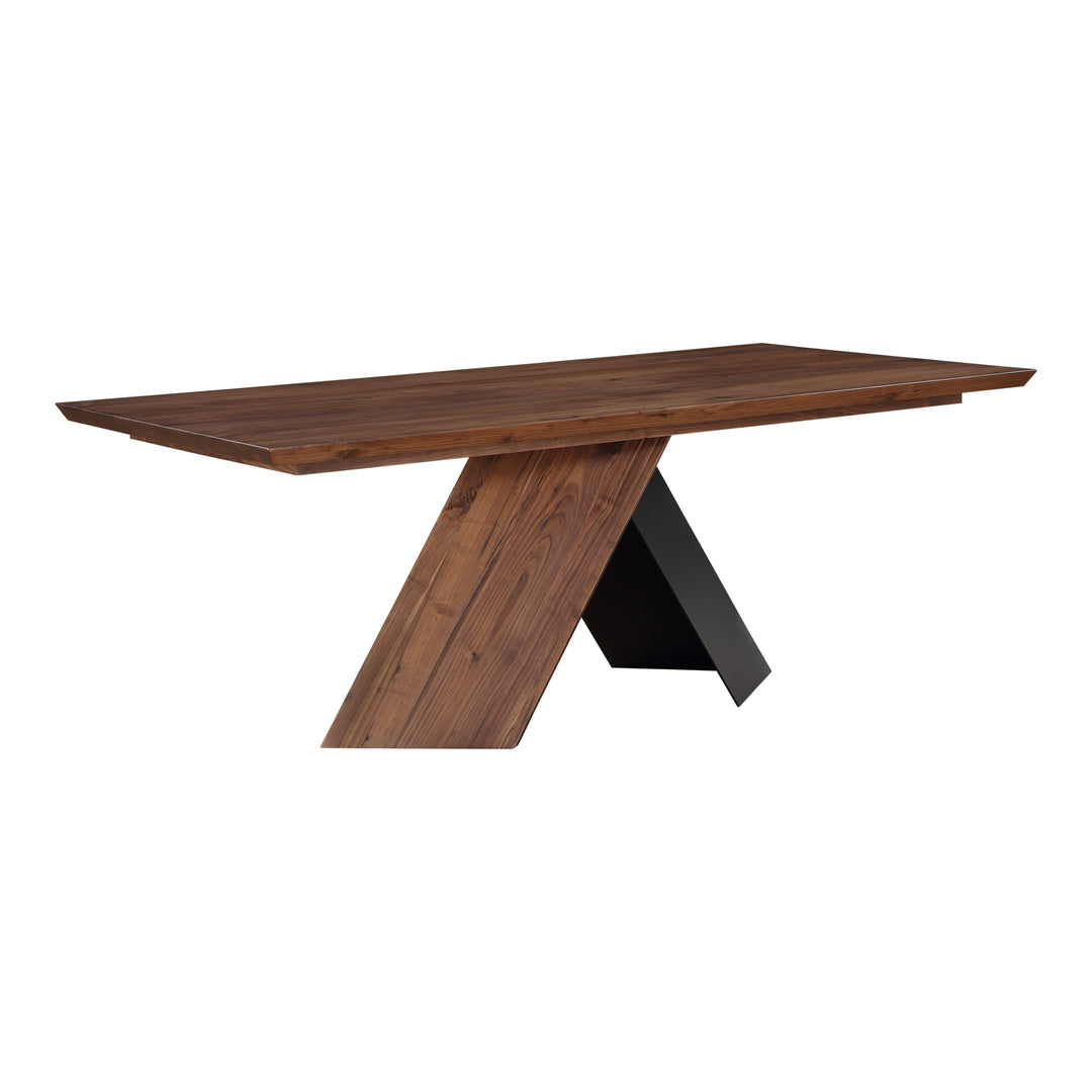 Modern Solid Walnut Gathering Table