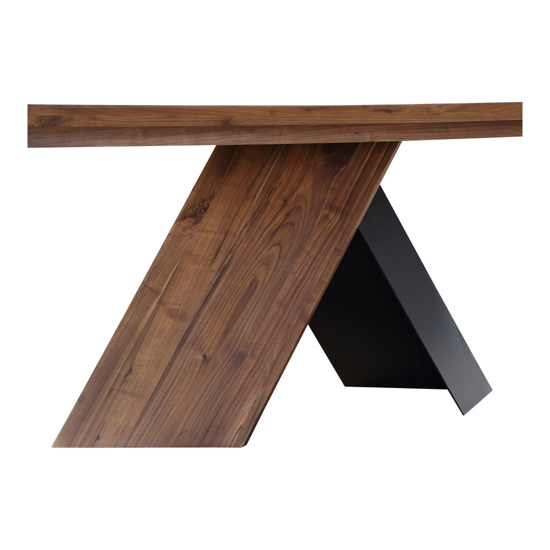 Modern Solid Walnut Gathering Table
