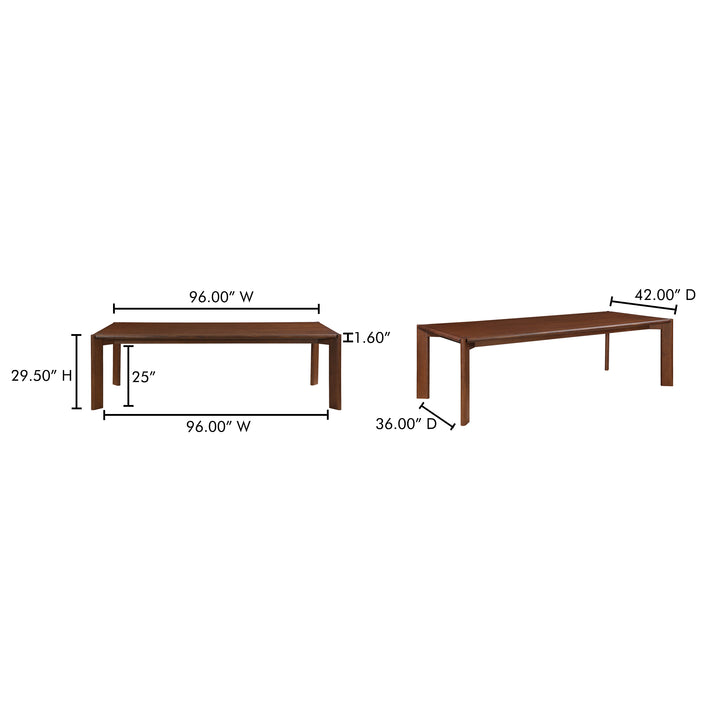 Lucky Soft-Edge Dining Table