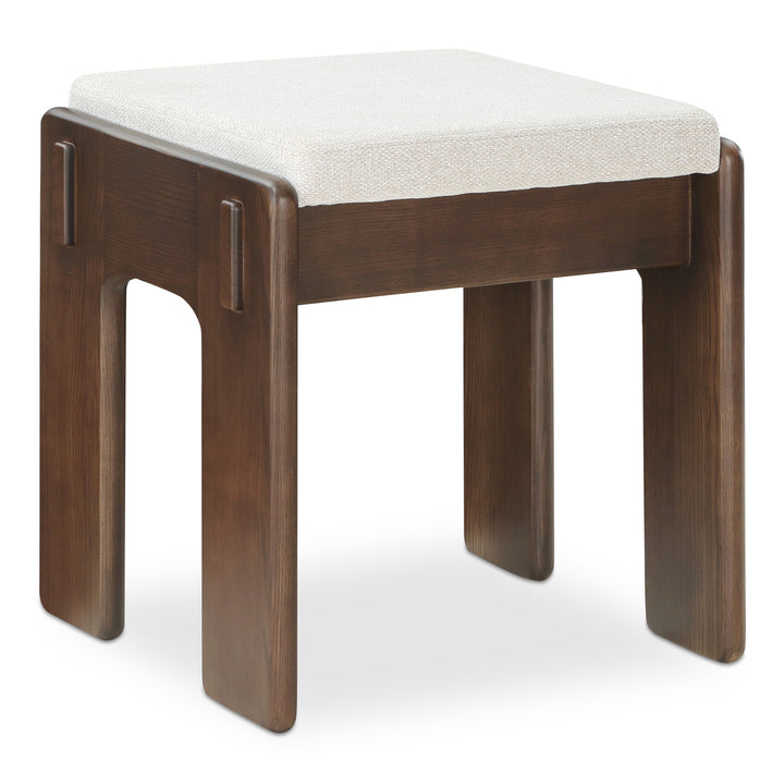 Okinawa-Inspired Walnut Leg Stool