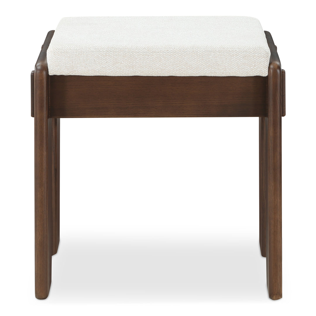 Okinawa-Inspired Walnut Leg Stool
