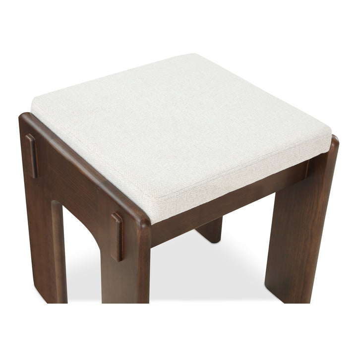 Okinawa-Inspired Walnut Leg Stool