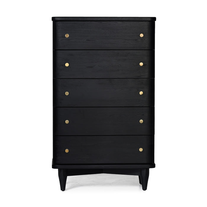 Serene Oak Charcoal Storage Chest