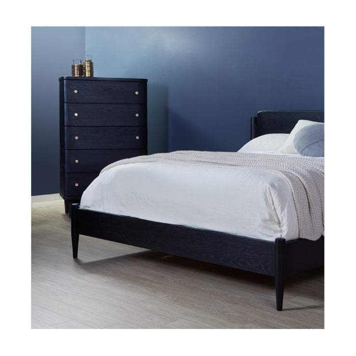 Serene Oak Charcoal Storage Chest