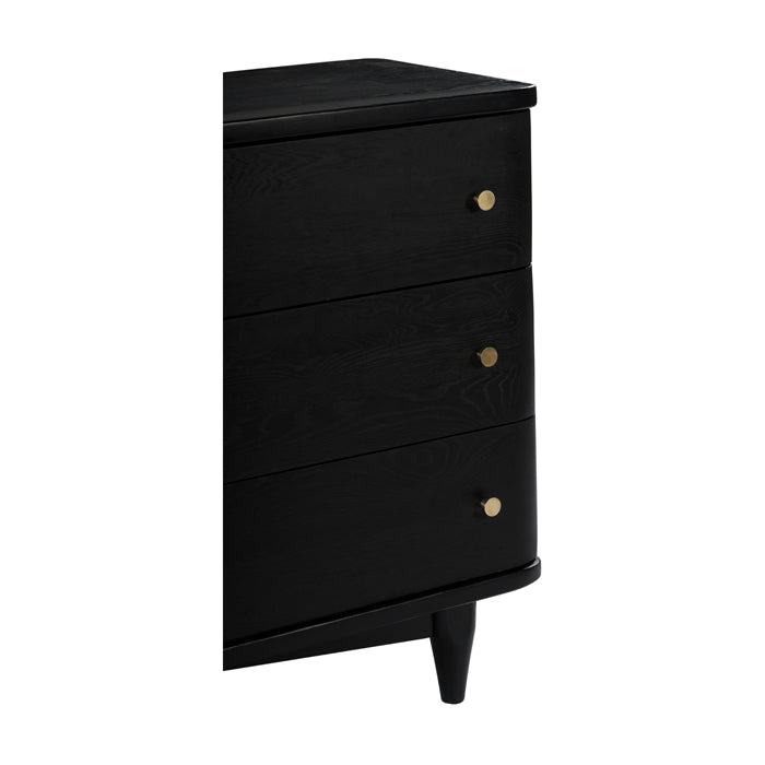 Elegant Whisper Oak Storage Unit - Minimalist Chic