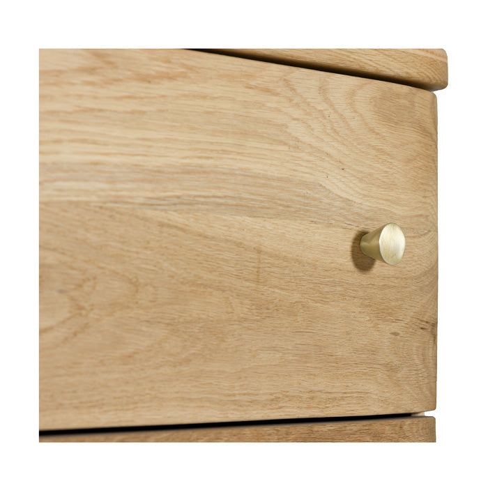 Timeless Oak Sculpted Dresser - Nature's Charm