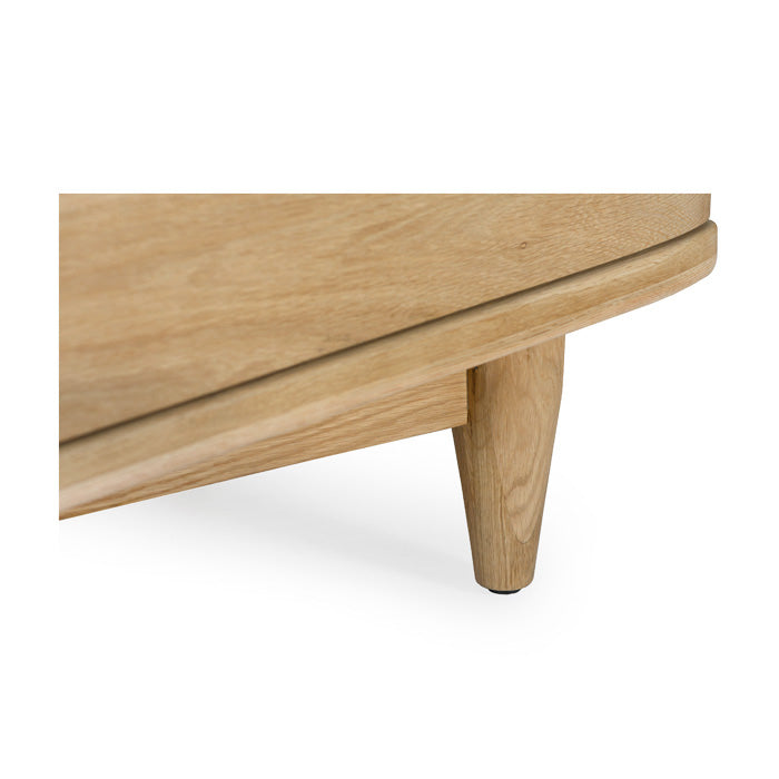 Timeless Oak Sculpted Dresser - Nature's Charm