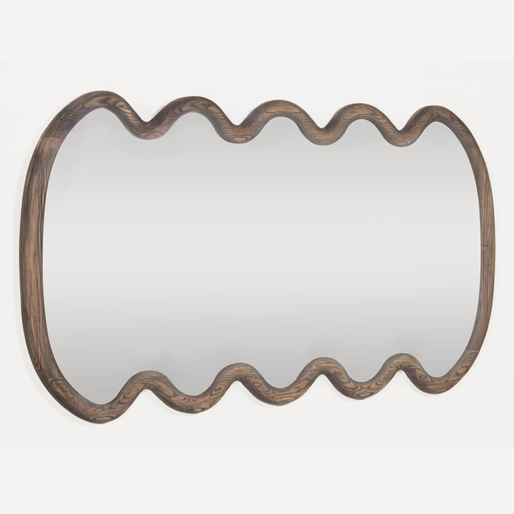 Whimsical Wave Wall Reflection