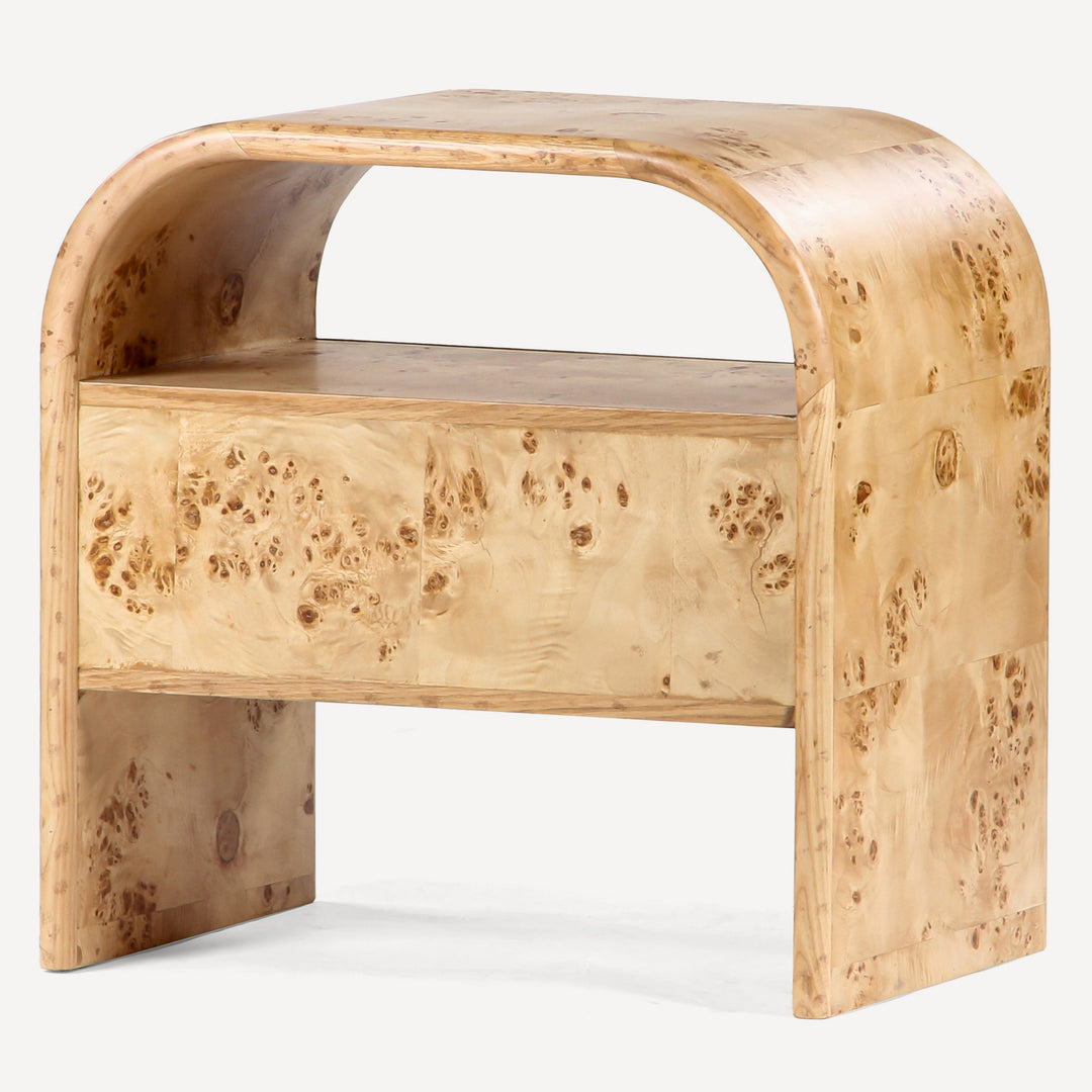 Bespoke Burl Whispering Willow Nightstand
