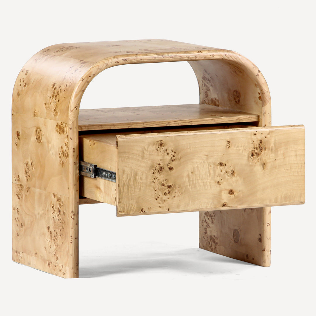 Bespoke Burl Whispering Willow Nightstand