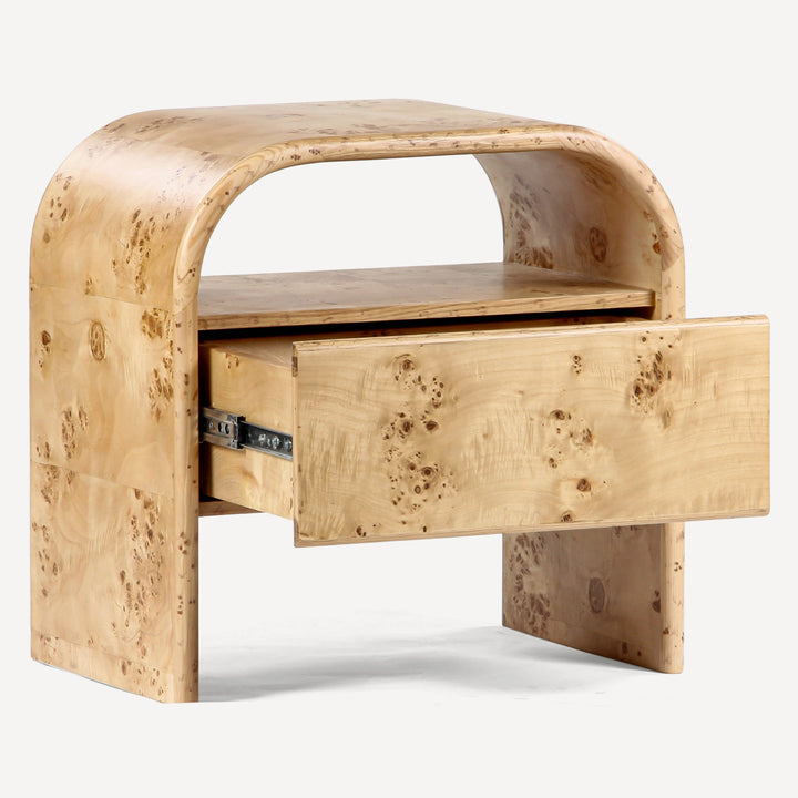 Bespoke Burl Whispering Willow Nightstand