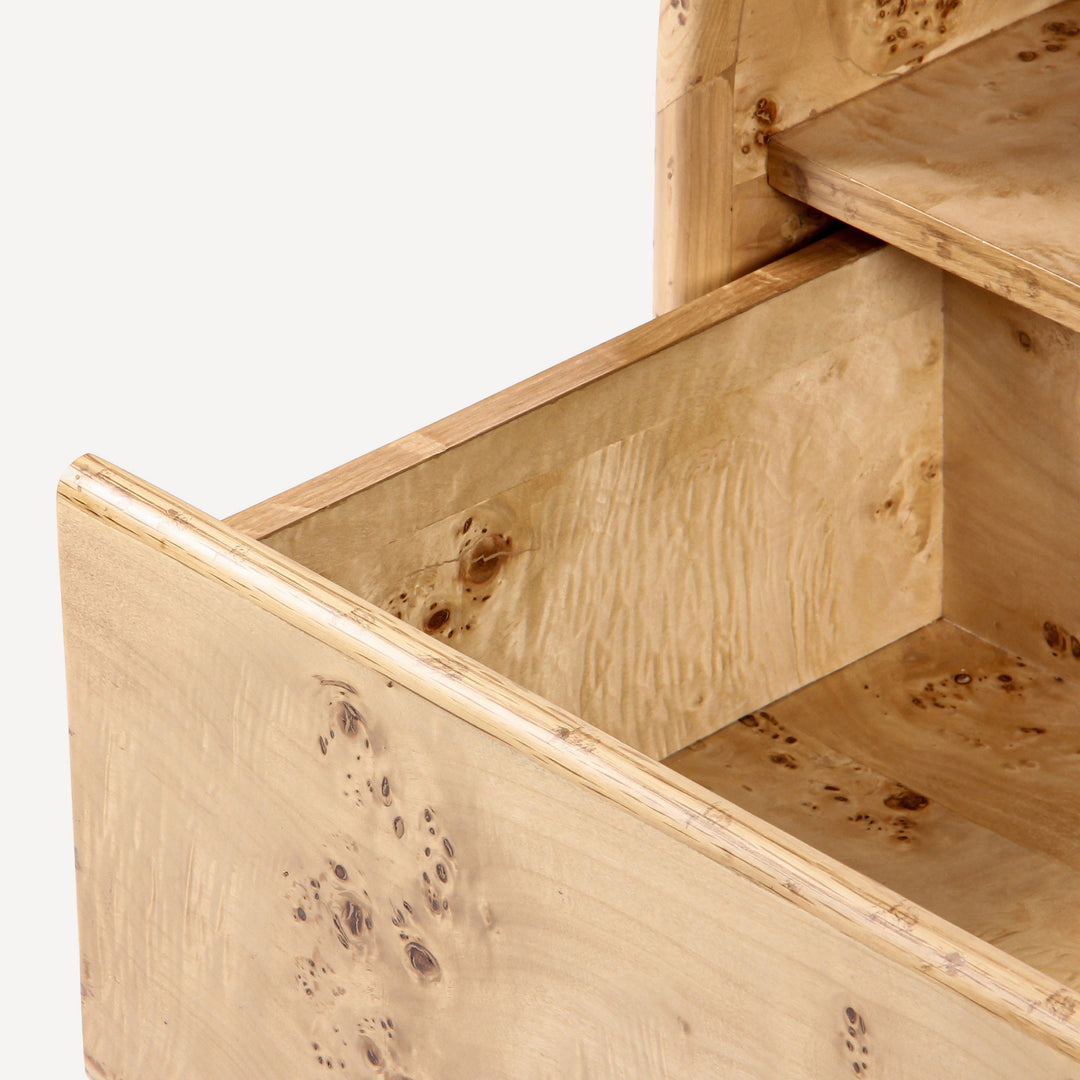 Bespoke Burl Whispering Willow Nightstand