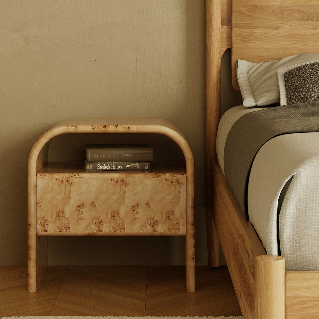 Bespoke Burl Whispering Willow Nightstand