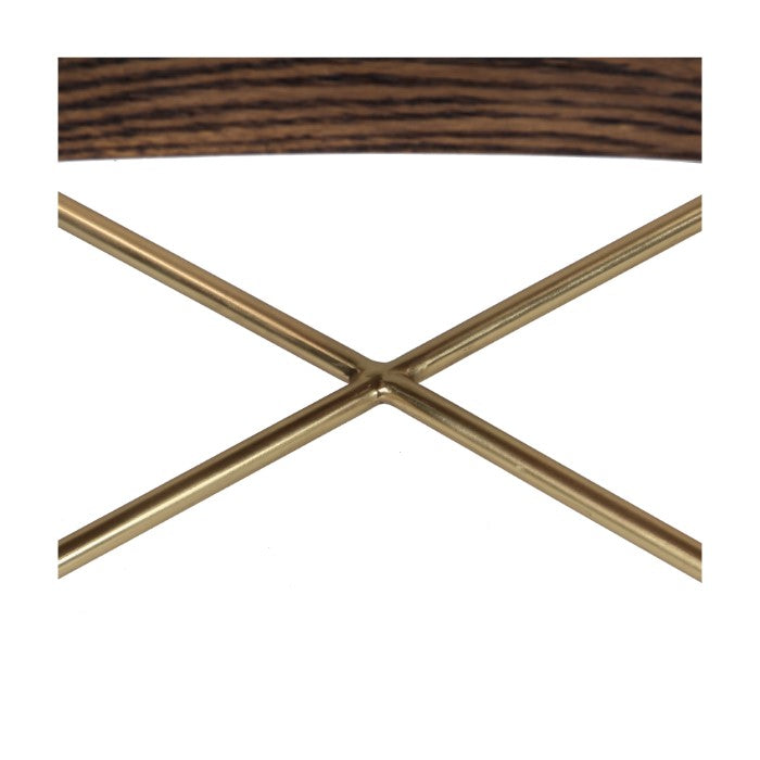 Chic Contemporary Solid Oak Side Table