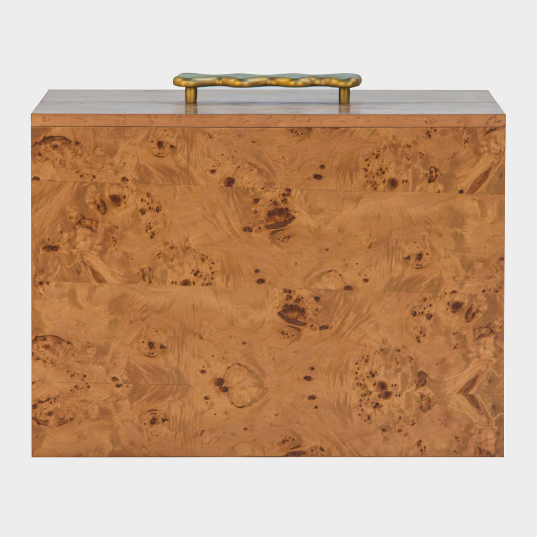 Artisanal Sculptural Woodside Nightstand