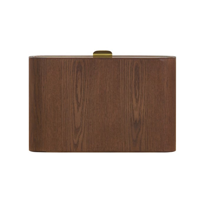 Space Saver Wall-Mounted Bamboo Nightstand