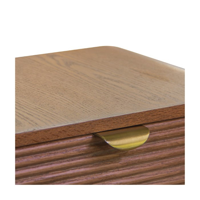 Space Saver Wall-Mounted Bamboo Nightstand