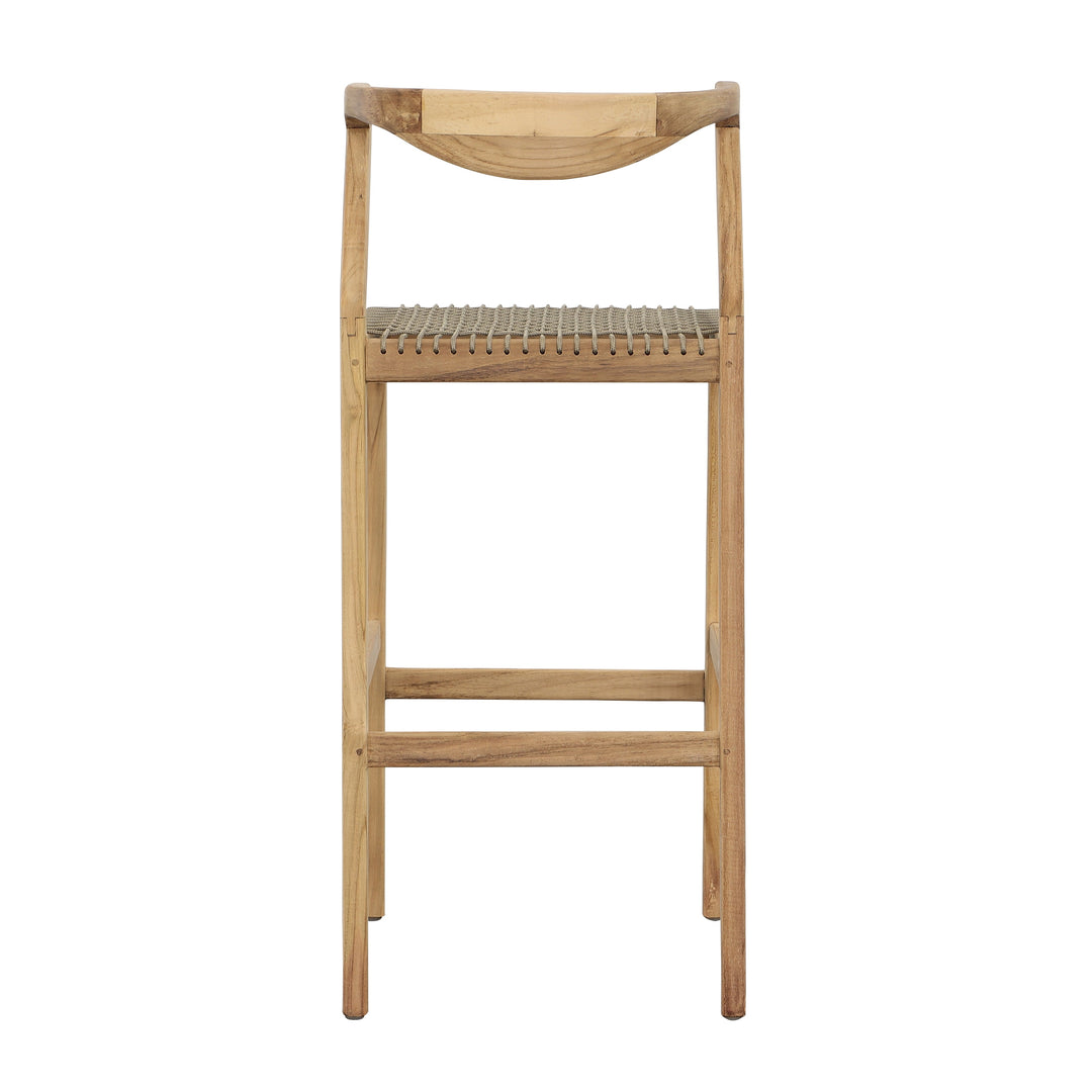 Elegant Bistro Stool in Blushing Tones