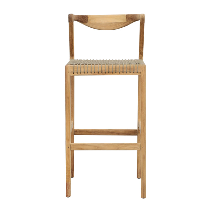 Elegant Bistro Stool in Blushing Tones