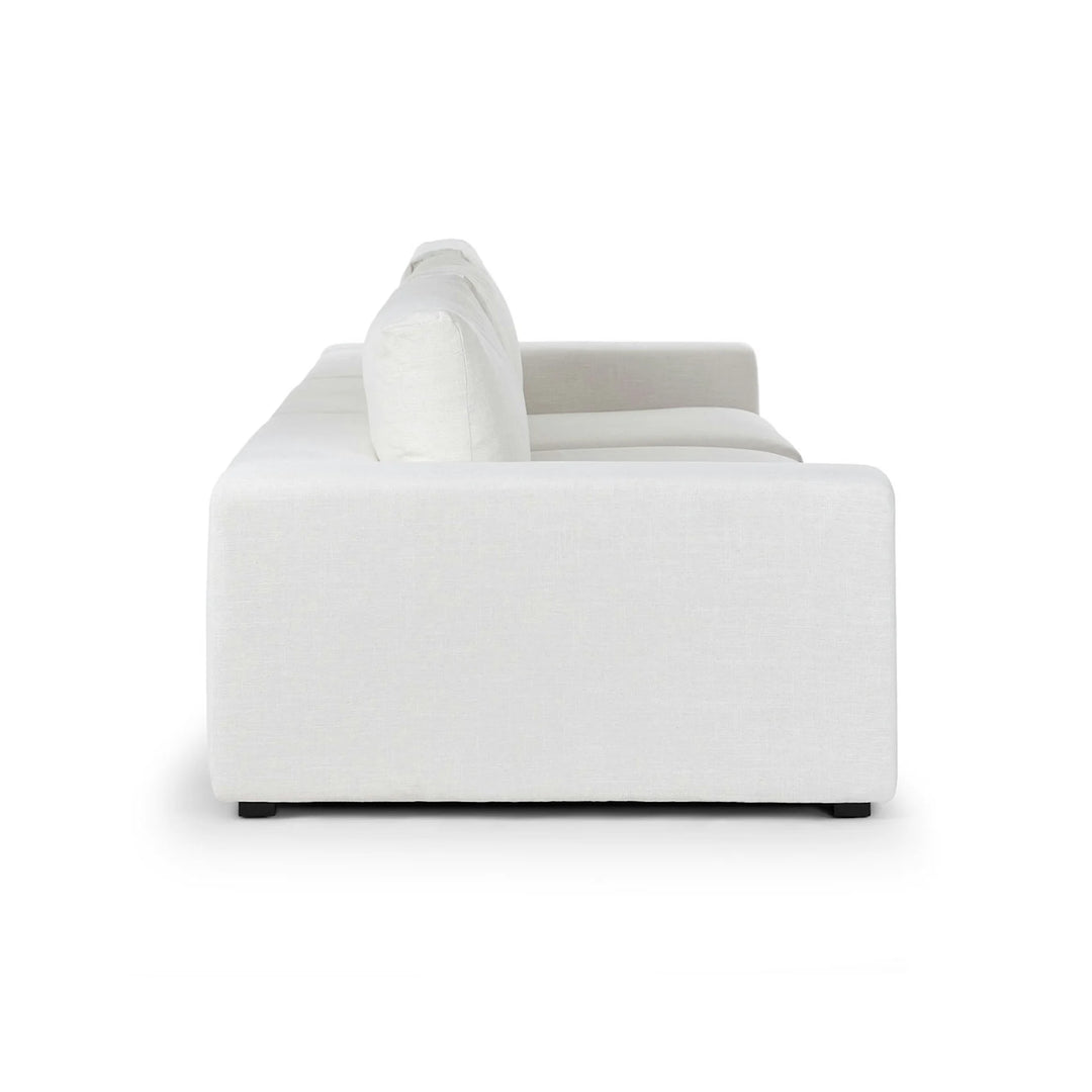 Beta 137" Modular Sofa - Quartz White