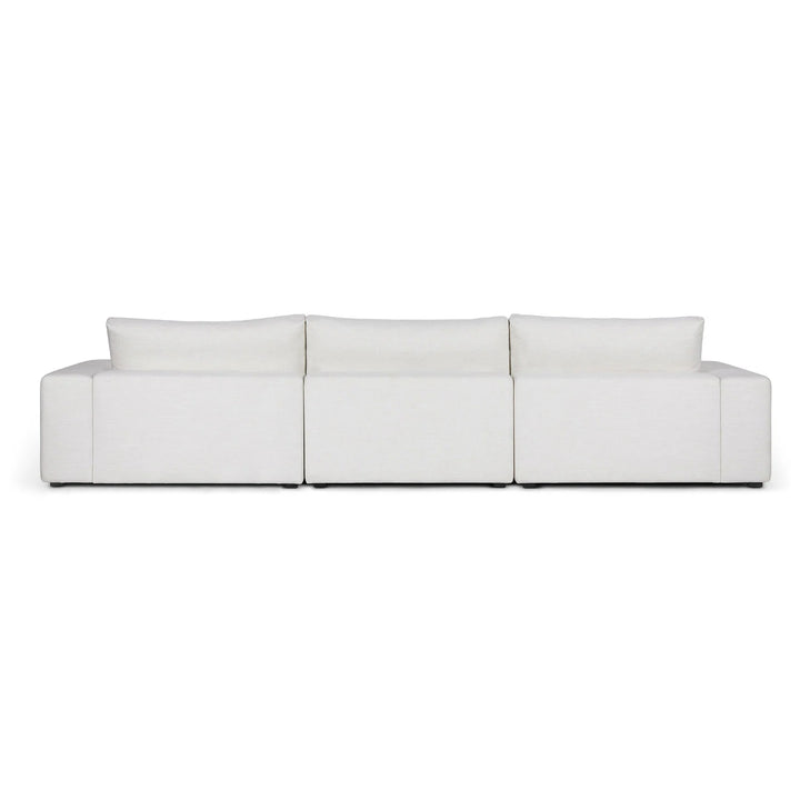 Beta 137" Modular Sofa - Quartz White