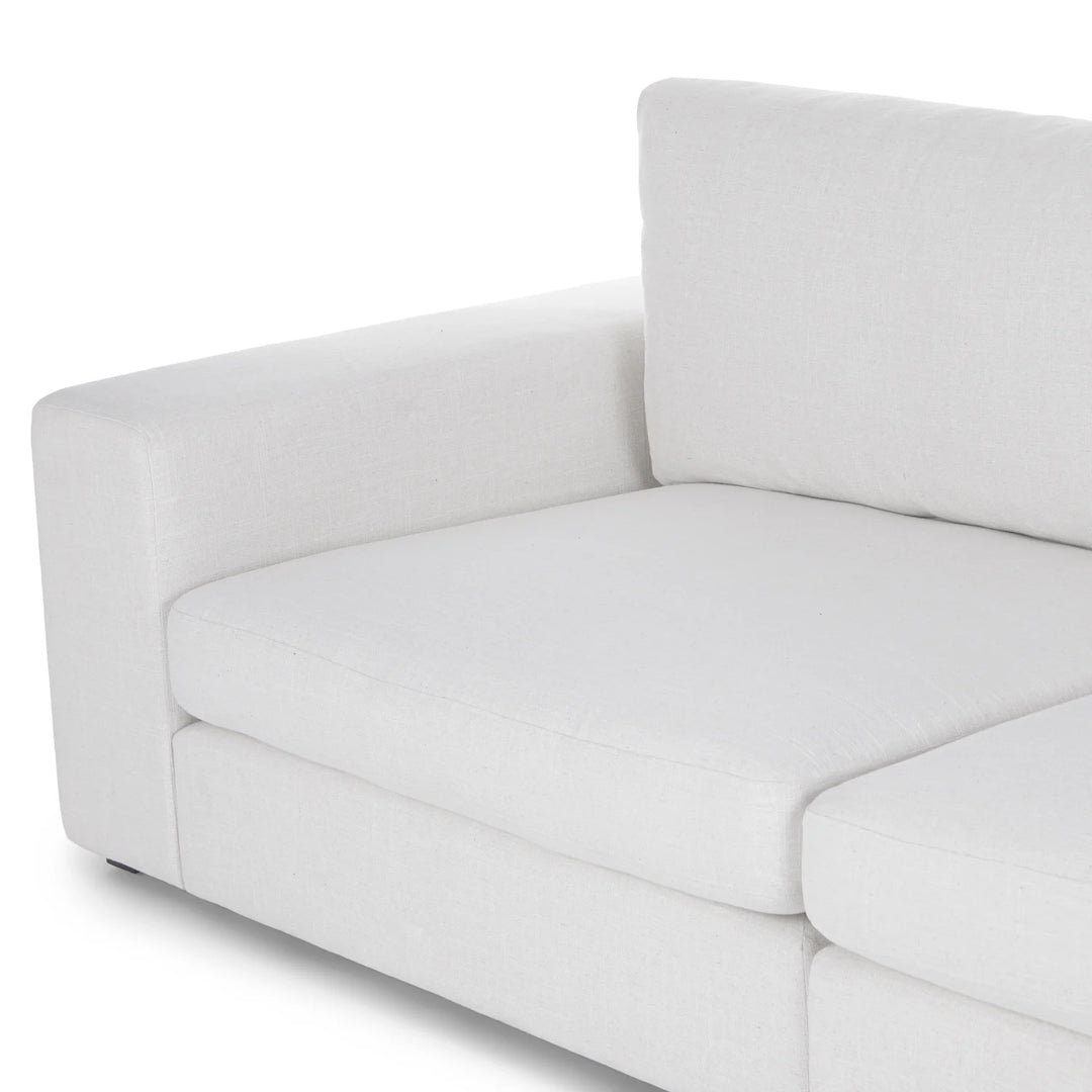 Beta 137" Modular Sofa - Quartz White