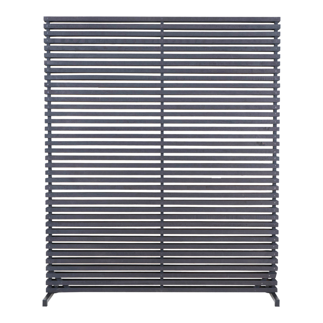 Privacy-Perfect Aluminum & Wood Room Divider
