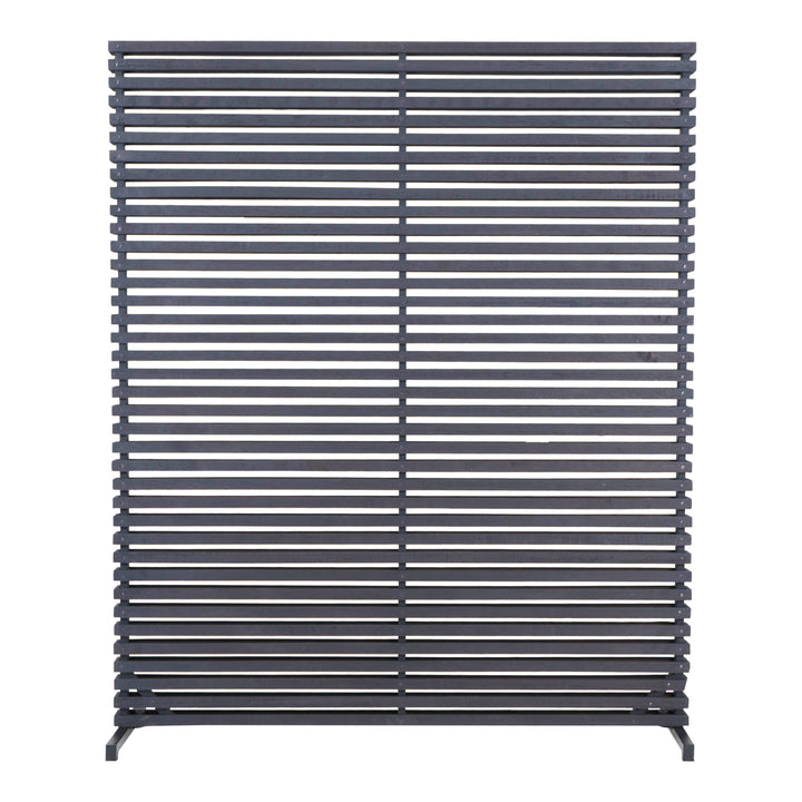 Privacy-Perfect Aluminum & Wood Room Divider