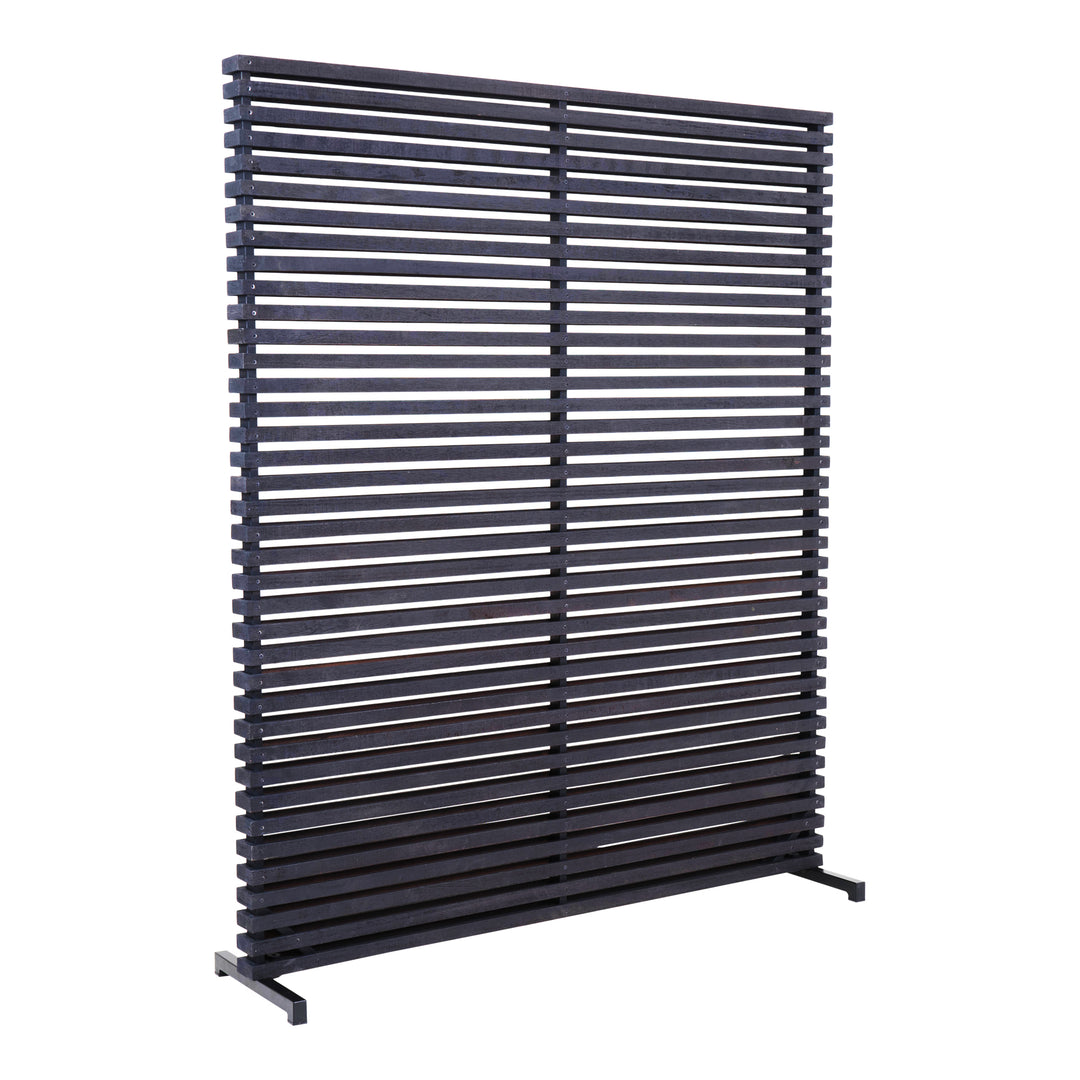Privacy-Perfect Aluminum & Wood Room Divider