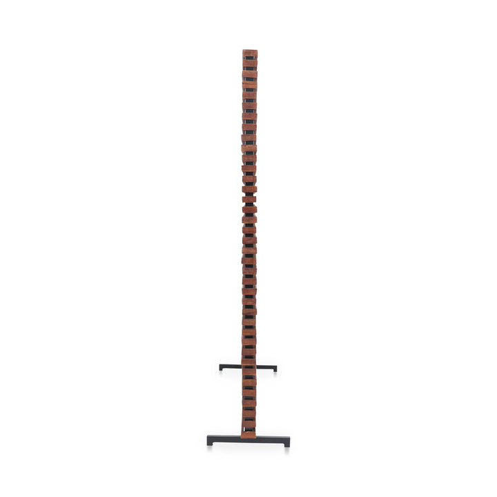 Privacy-Perfect Aluminum & Wood Room Divider