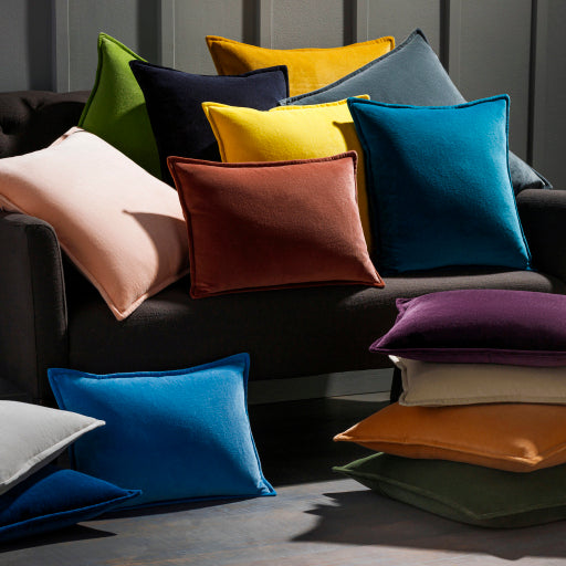 Plush Cotton Lumbar Pillow