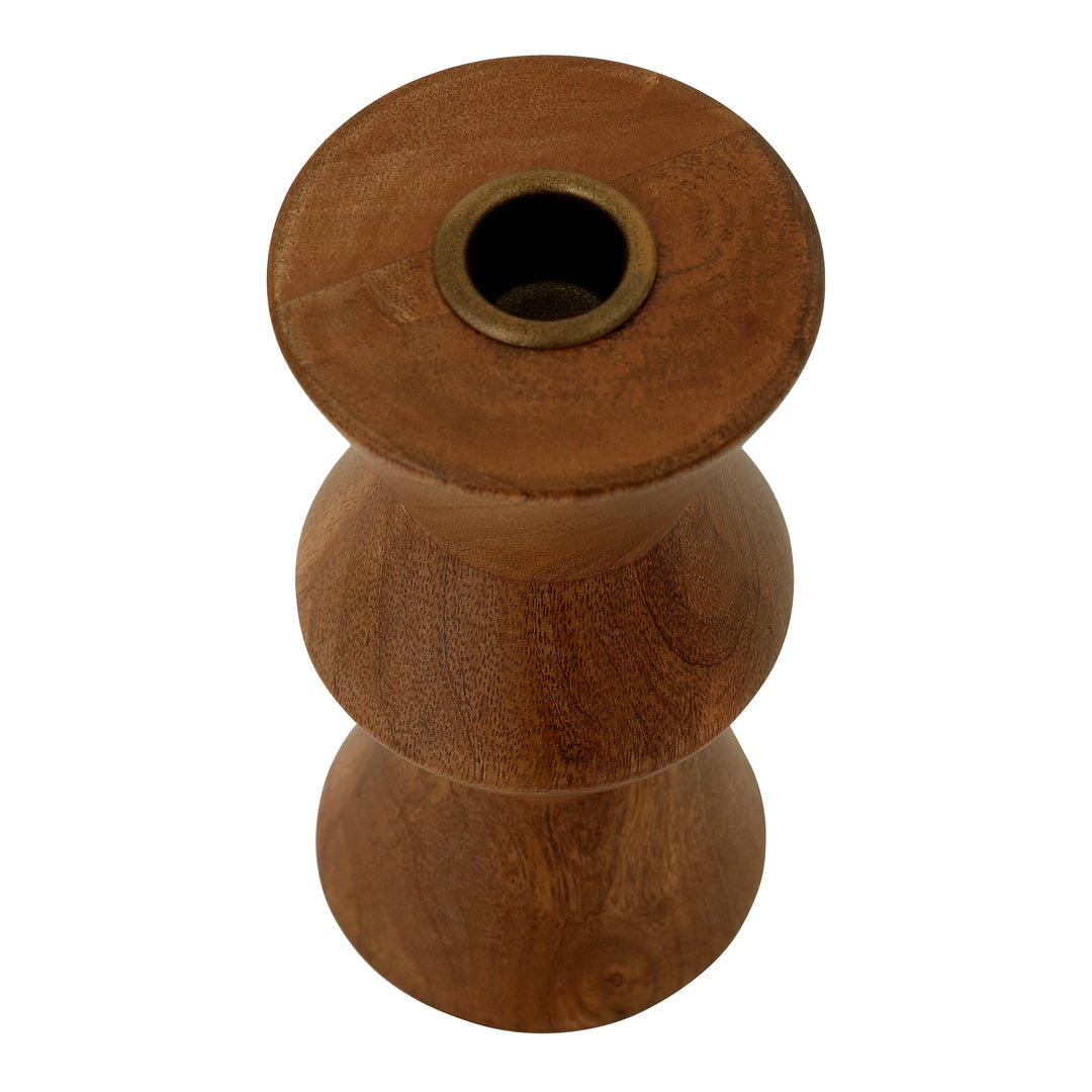 Brancusi-Inspired Miniature Taper Holders Duo
