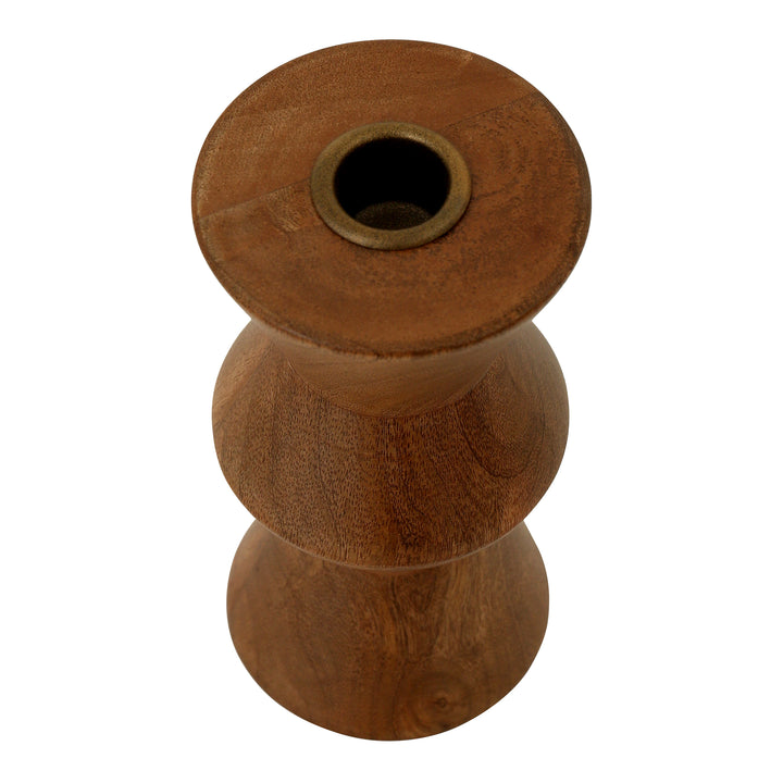 Brancusi-Inspired Miniature Taper Holders Duo