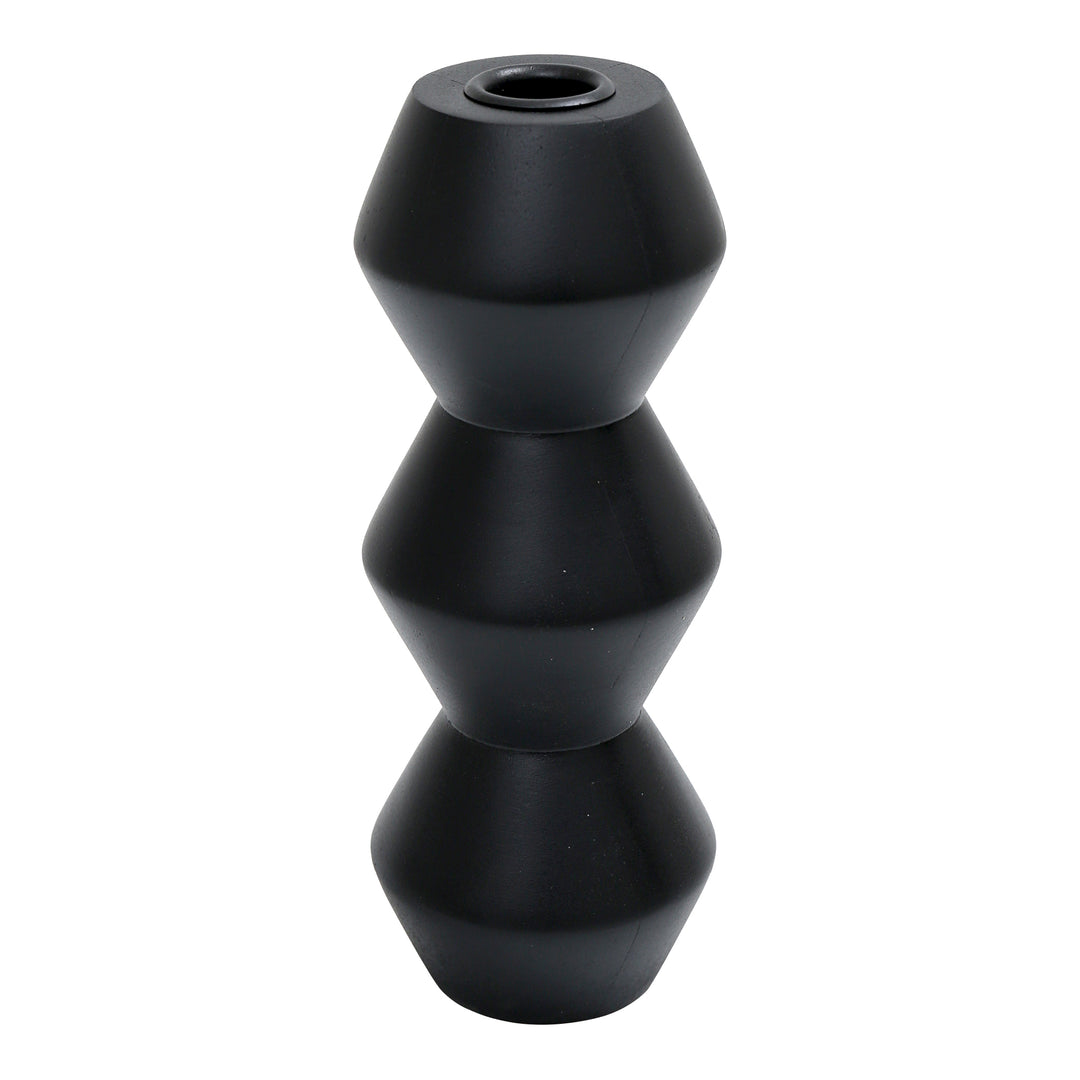 Brancusi-Inspired Tall & Short Rounded Candle Duo